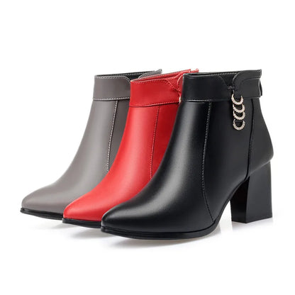 Giorgia Aire Boots - Genuine Leather