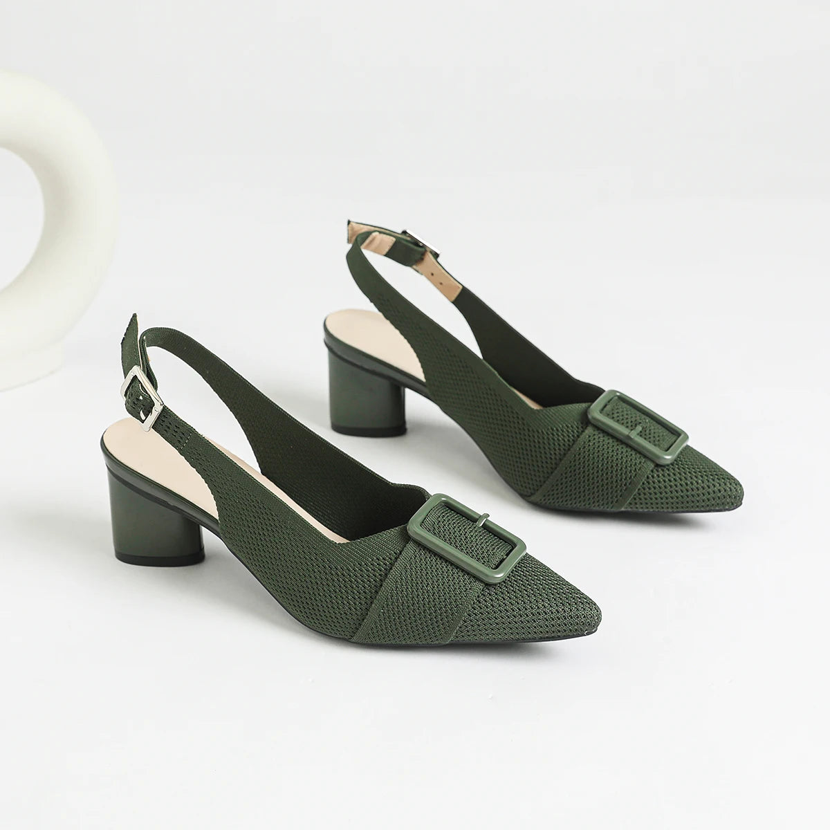 Fanna - Very Elegant and Comfortable Mid-Heel Shoe