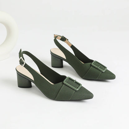 Fanna - Very Elegant and Comfortable Mid-Heel Shoe