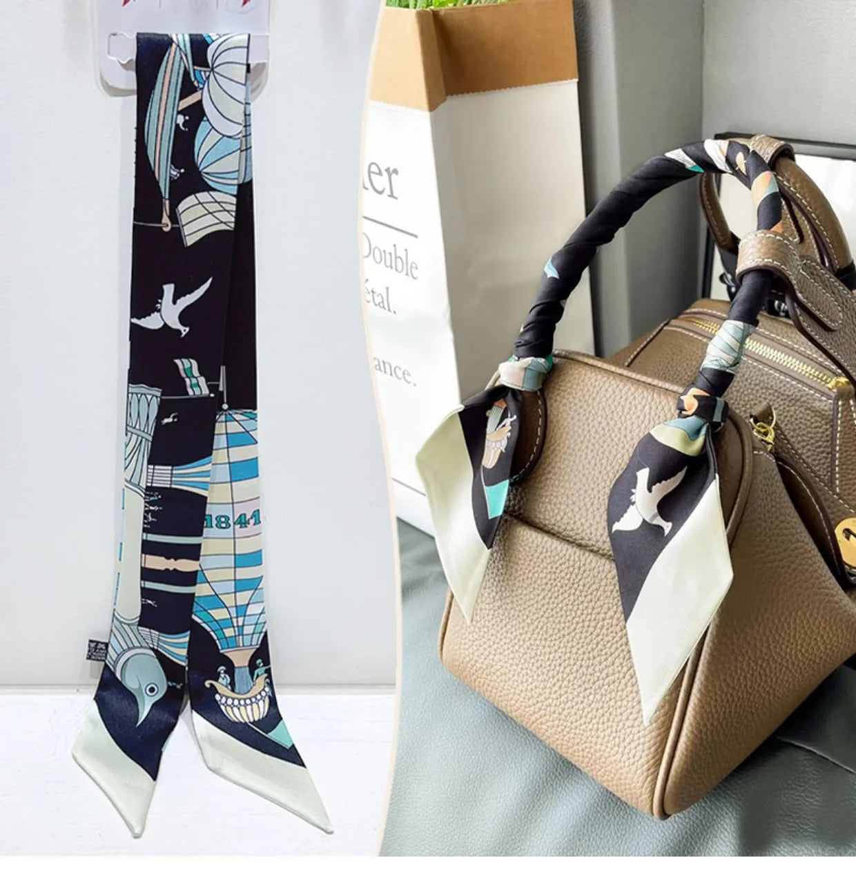 Lusitanna Key Ribbon – Lenço Elegante