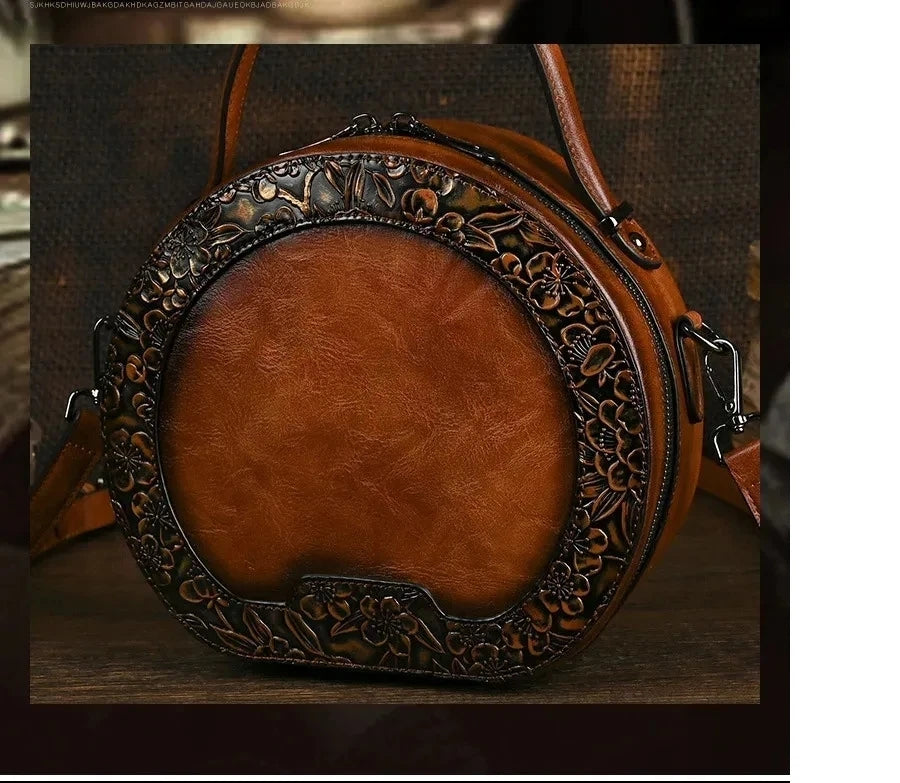 Mala Circa Vintage – Design Circular Elegante