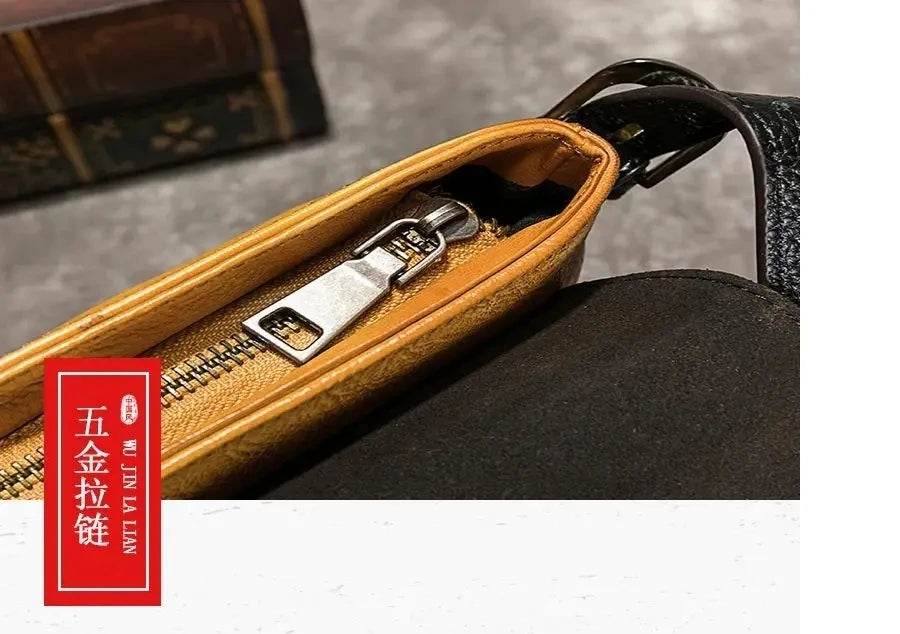 Mala Artística Sofia Vintage – Em Couro Genuíno Premium