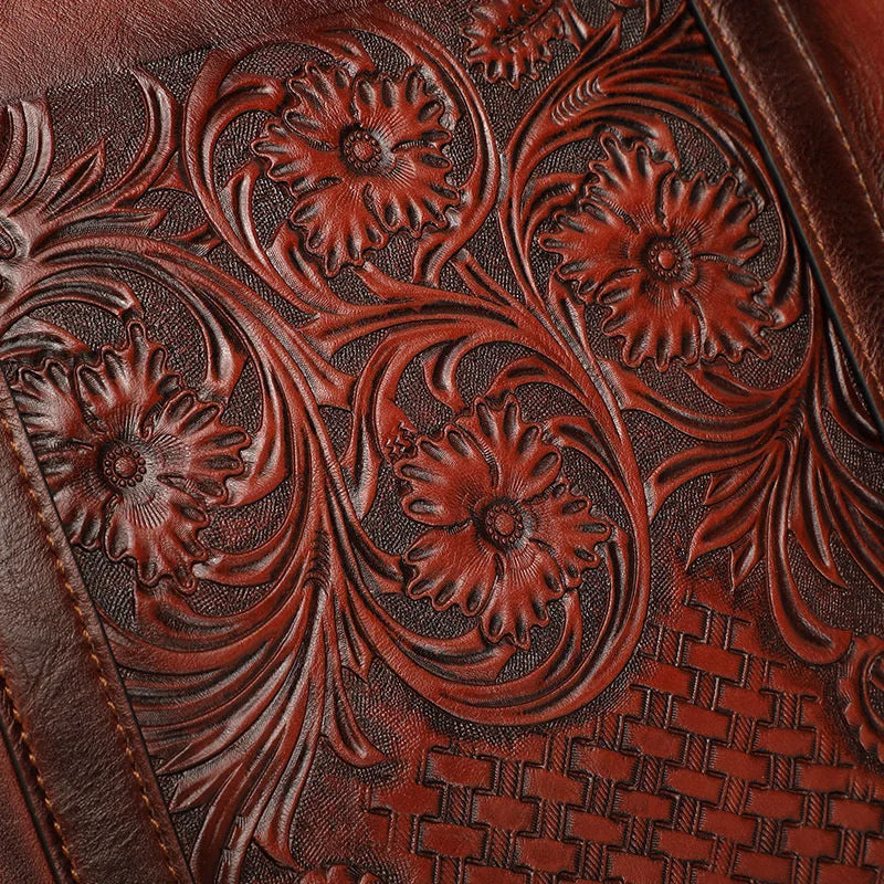 Mala Executiva Helena Vintage – Em Couro Natural Premium