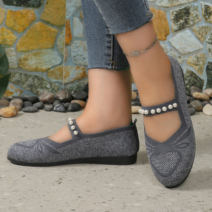 Pearlitta Marie - Ultra-light Breathable Mesh Semi-Orthopedic Shoe