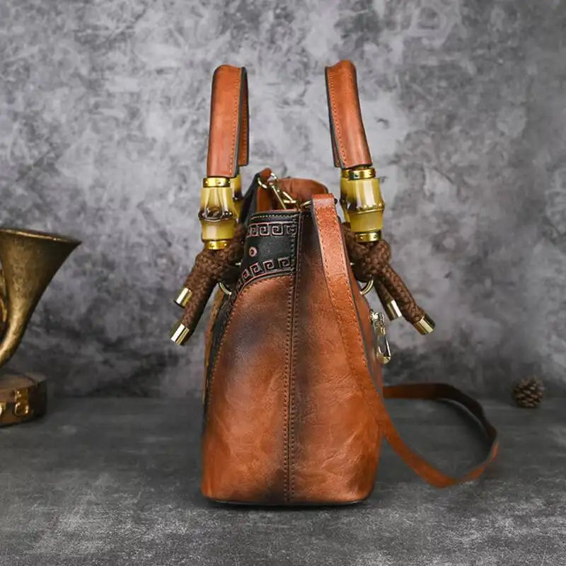 Mala Kyoto Bamboo Vintage – Elegância Natural