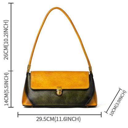 Bolsa Capri Vintage – Couro Genuíno Compacto