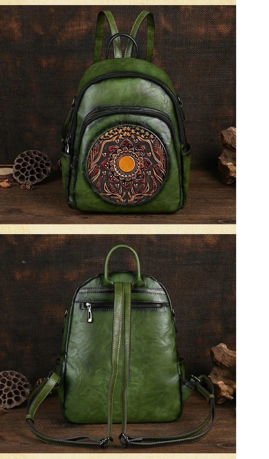 Mochila Atlas Vintage – Grande Capacidade