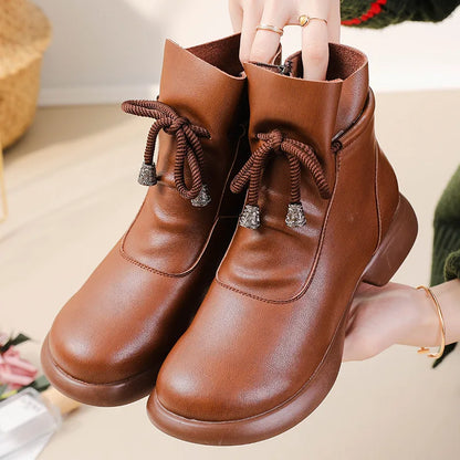 Ruanna Boots - Genuine Leather