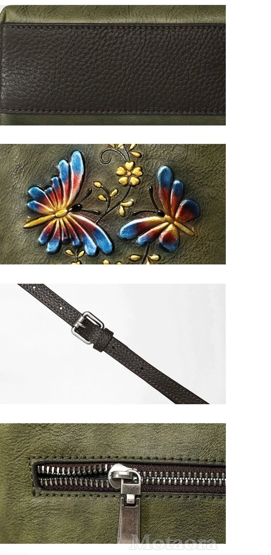 Mala Phone Aurora Vintage – Em Couro Genuíno Premium