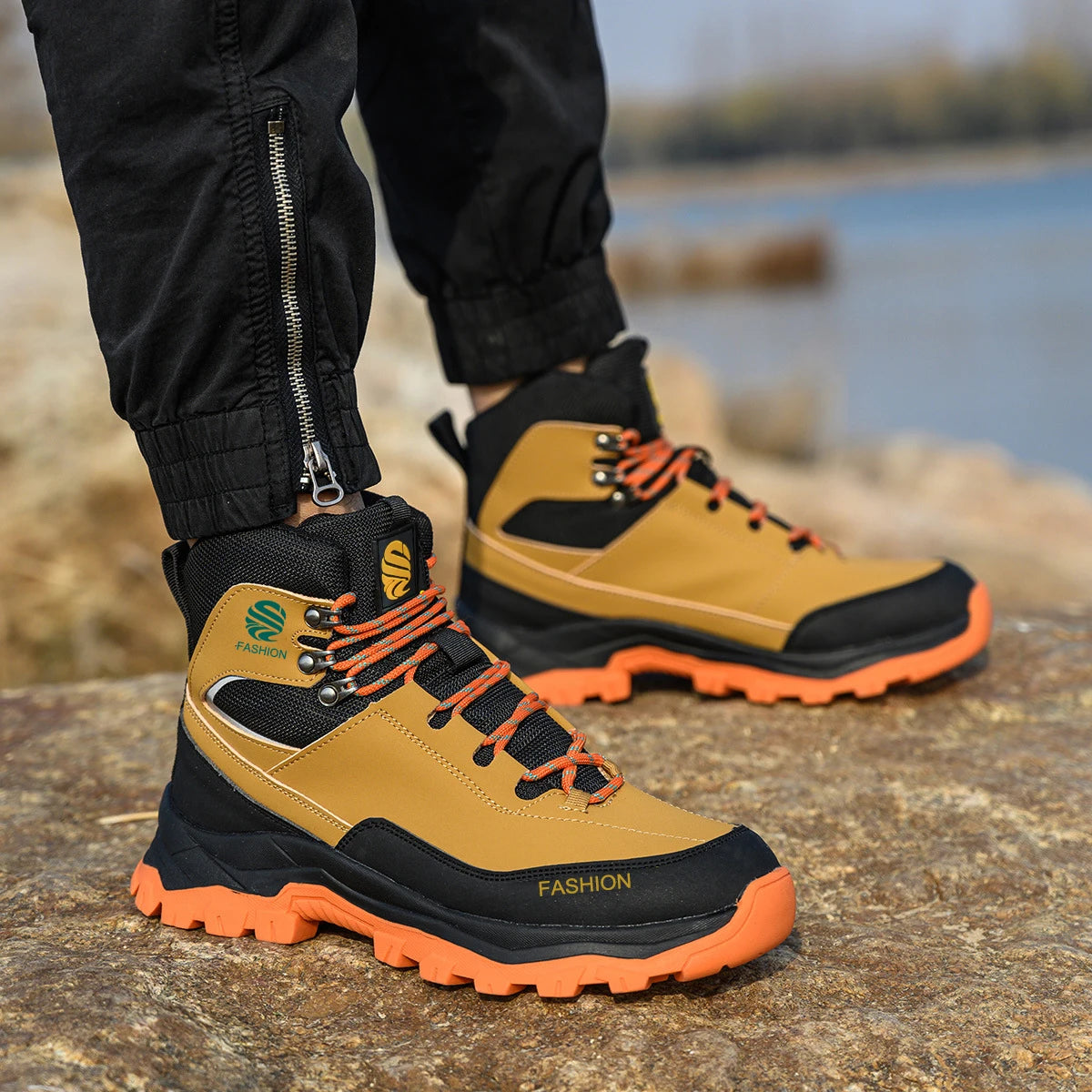 TitanGuard 219 - Bota de Segurança com Kevlar e Biqueira de Aço