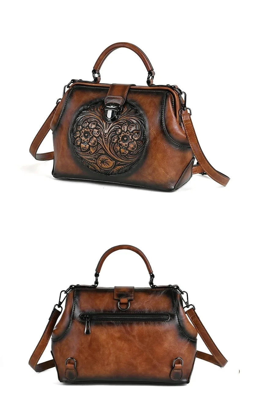 Mochila Floral Aurora Vintage – Design Elegante de Alta Qualidade