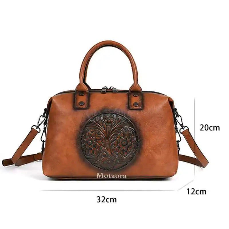 Mala Boston Carolina Vintage – Design Elegante de Alta Qualidade