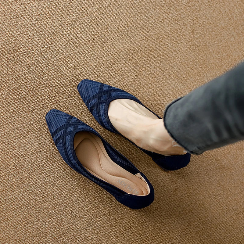 Olga - Very elegant and comfortable ballerina-style shoe