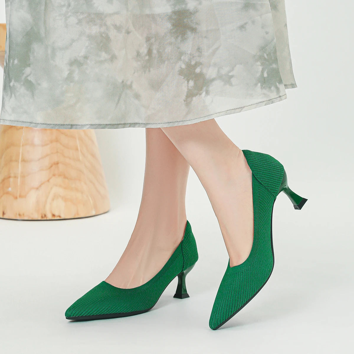 Escarpins Diana Isadora à talons aiguilles - Chaussures à talons moyens très élégantes et confortables