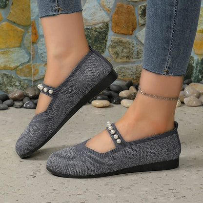 Pearlitta Marie - Ultra-light Breathable Mesh Semi-Orthopedic Shoe