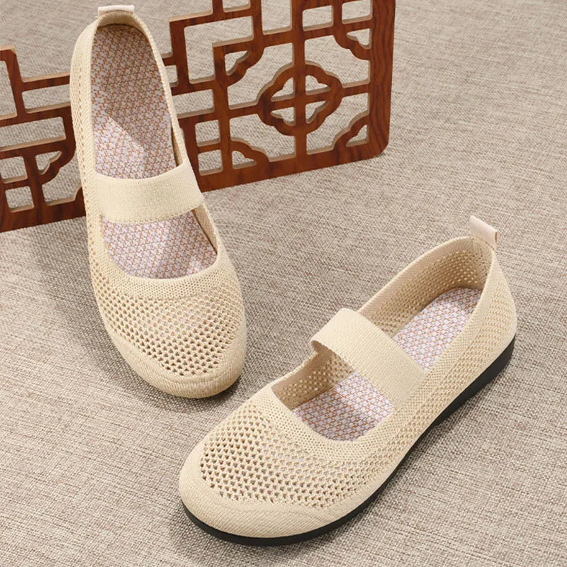 Paullita Marie - Ultra-light Breathable Mesh Semi-Orthopaedic Shoe