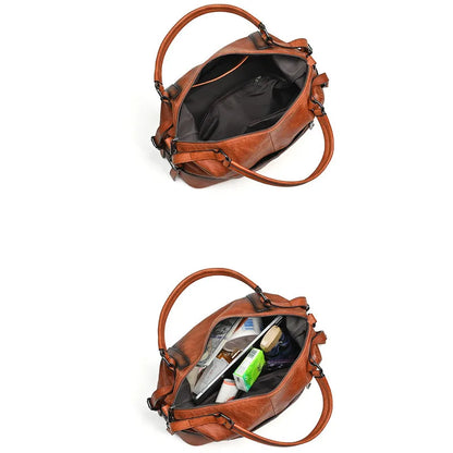 Bolsa Siena Vintage – Tote em Couro Genuíno Premium