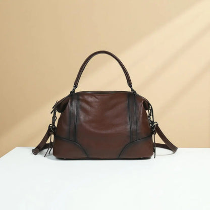 Bolsa Siena Vintage – Tote em Couro Genuíno Premium