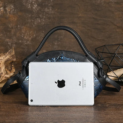 Mala Tote Leonor Vintage – Em Couro Genuíno Premium