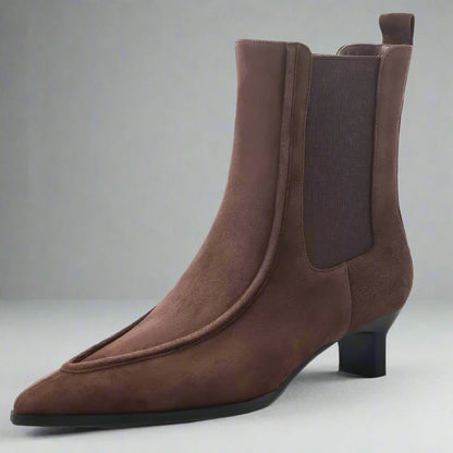 Valeria Daux - Elegant Genuine Suede Boot