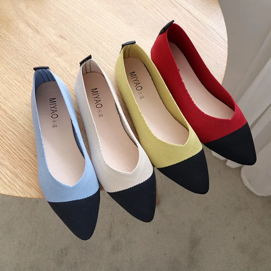 MIYAO - Chaussure de style ballerine (Super confortable)
