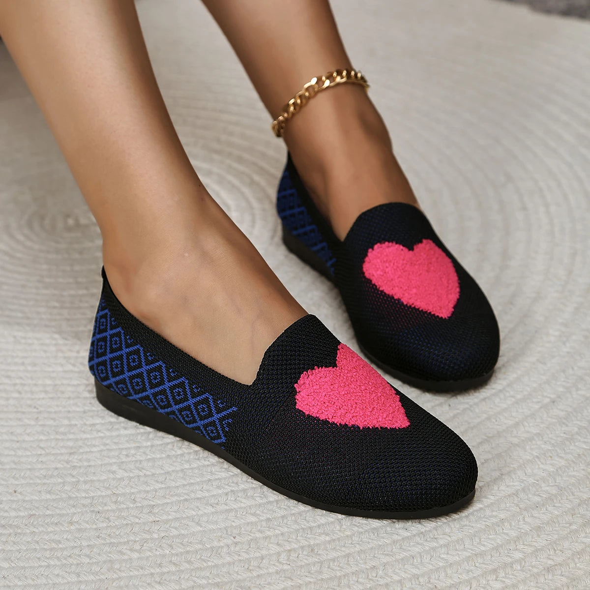Marie Romance - Ultra-light Breathable Mesh Semi-Orthopedic Loafer