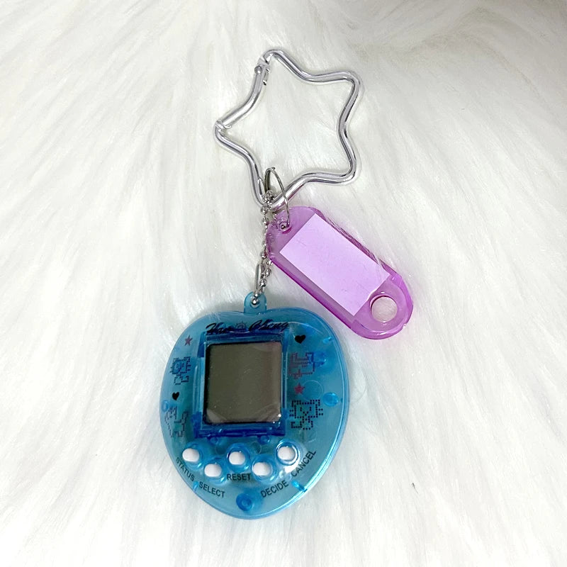 Lusitanna Pixel Charm – Interactive Retro Keychain
