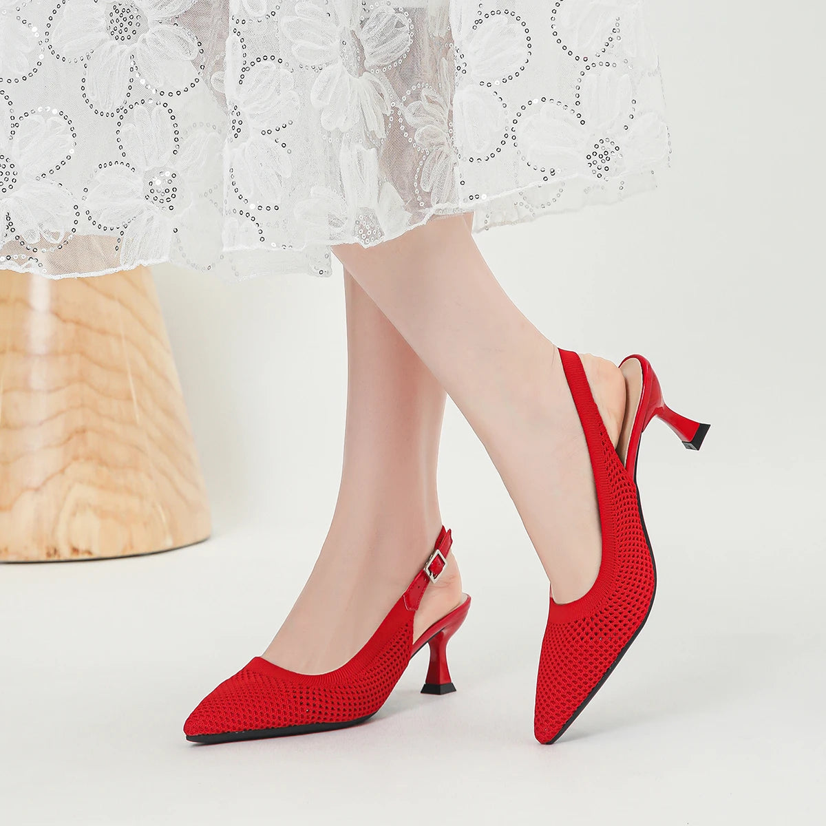 Diana - Very Elegant and Comfortable Mid-Heel Shoe