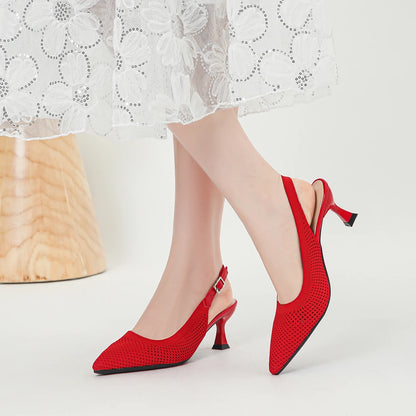 Diana - Very Elegant and Comfortable Mid-Heel Shoe