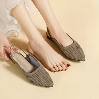 Miss Isadora Flat - Very elegant and comfortable ballerina-style shoe
