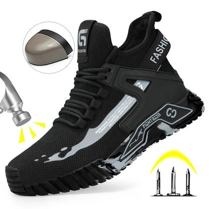 ForgeStrike C0296 - Bota de Segurança com Kevlar e Biqueira de Aço