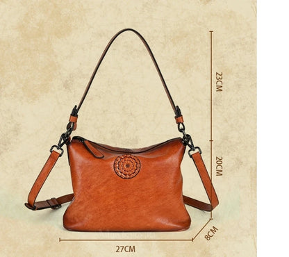 Mala Siena Vintage – Em Couro Genuíno Compacto