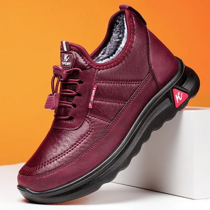 Sandrah Comfort Sneakers - Waterproof and velvety