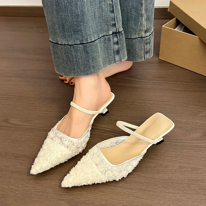 Selom – Mules de Salto Elegante