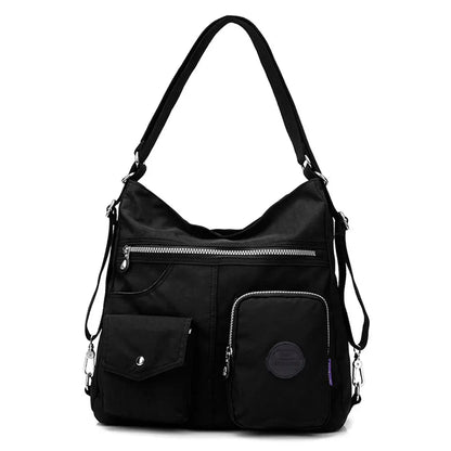 Bolsa Mochila  "LanyFlex 2677" – Nylon Impermeável de Alta Capacidade