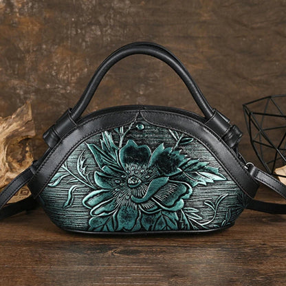 Mala Tote Leonor Vintage – Em Couro Genuíno Premium