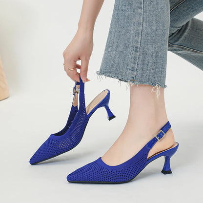 Diana - Very Elegant and Comfortable Mid-Heel Shoe