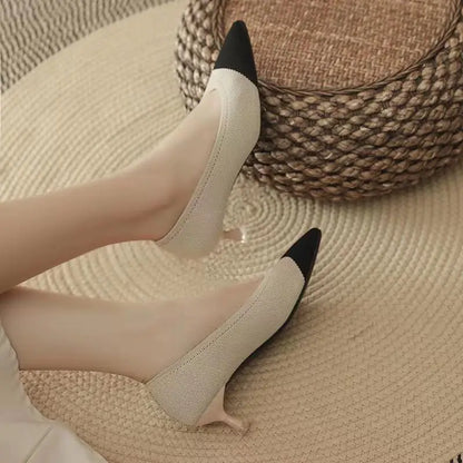 Julia Stiletto - Very Elegant and Comfortable Low Heel Shoe