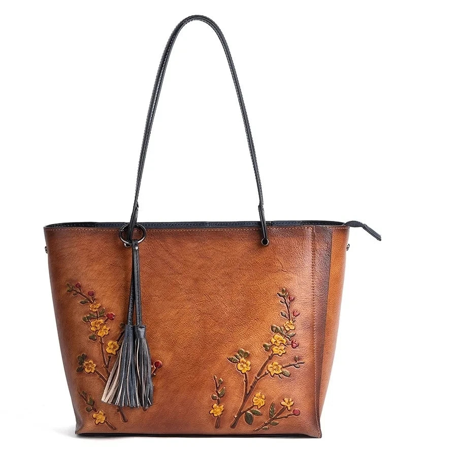 Mala Tote Florença Royale – Em Couro Genuíno Premium