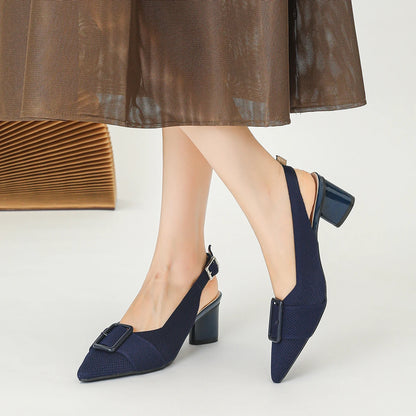 Fanna - Very Elegant and Comfortable Mid-Heel Shoe