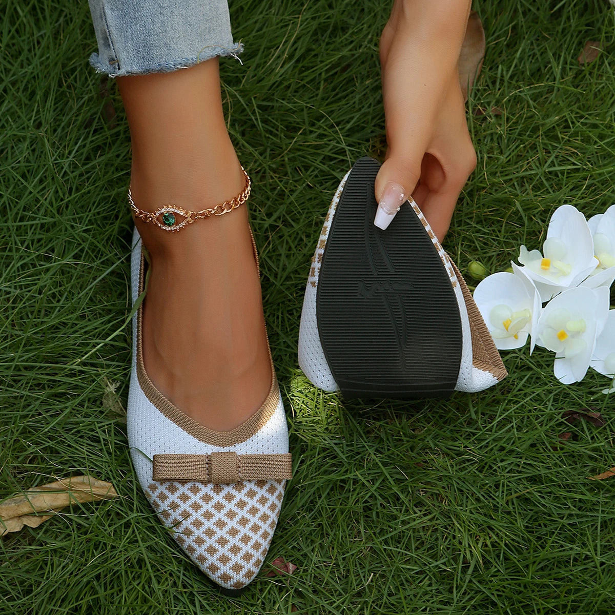 Barna Kate - Sapato estilo bailarina muito elegante e confortável