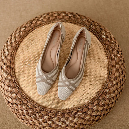 Olga - Very elegant and comfortable ballerina-style shoe