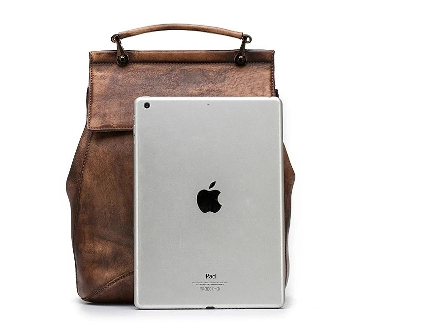 Mochila Verona Vintage – Em Couro Genuíno Premium