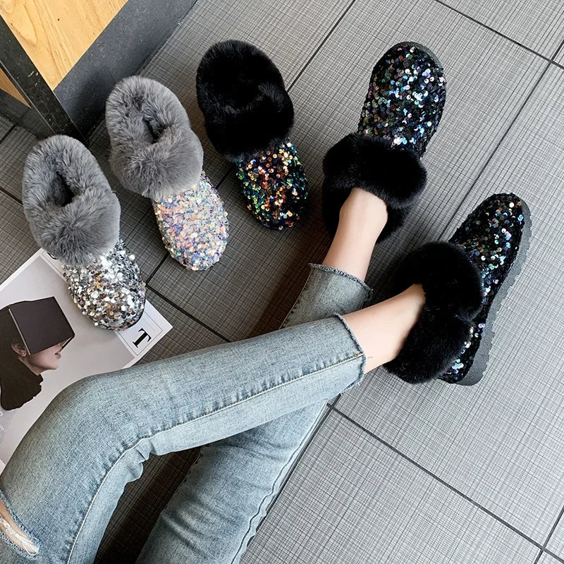 Glitter Valentina - Super Comfortable Ankle Boot