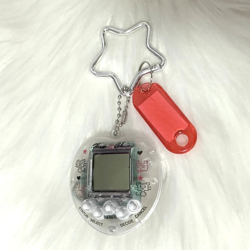 Lusitanna Pixel Charm – Interactive Retro Keychain