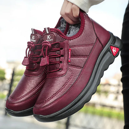 Sandrah Comfort Sneakers - Waterproof and velvety