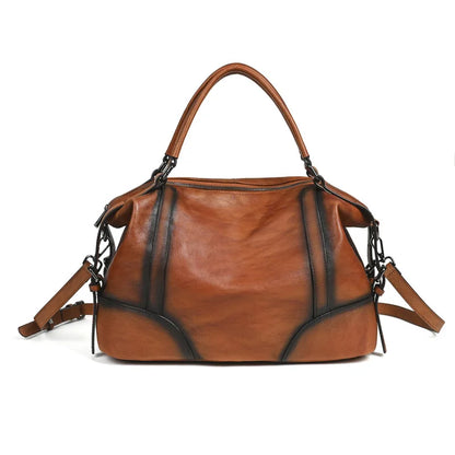 Bolsa Siena Vintage – Tote em Couro Genuíno Premium