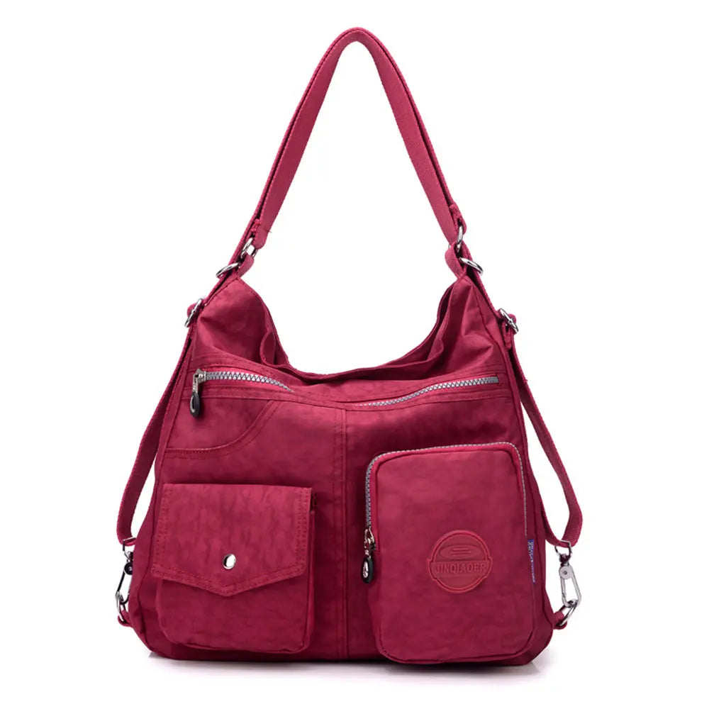 Bolsa Mochila  "LanyFlex 2677" – Nylon Impermeável de Alta Capacidade