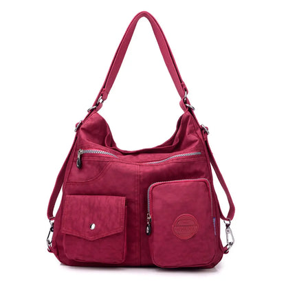 Bolsa Mochila  "LanyFlex 2677" – Nylon Impermeável de Alta Capacidade