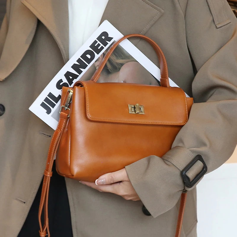 Genuine Leather Bag "MALLUO Essência 3158"